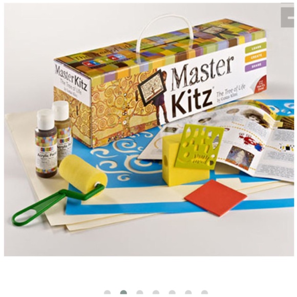 KidZaw MasterKitz Gustav Klimt The Tree of Life Kids Art Kit - Picture 12 of 12